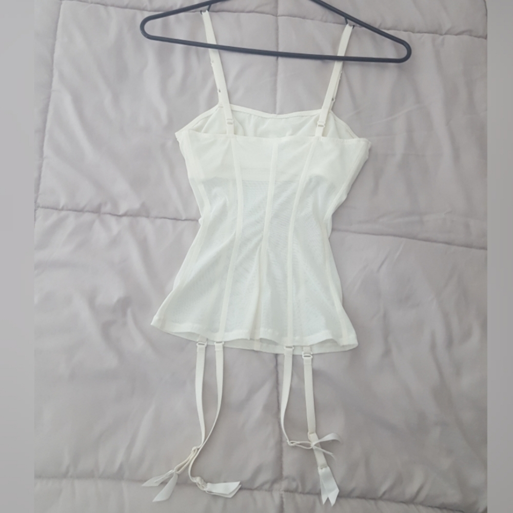 SOLD NWOT La Perla Studio Ivory Body Panty Set